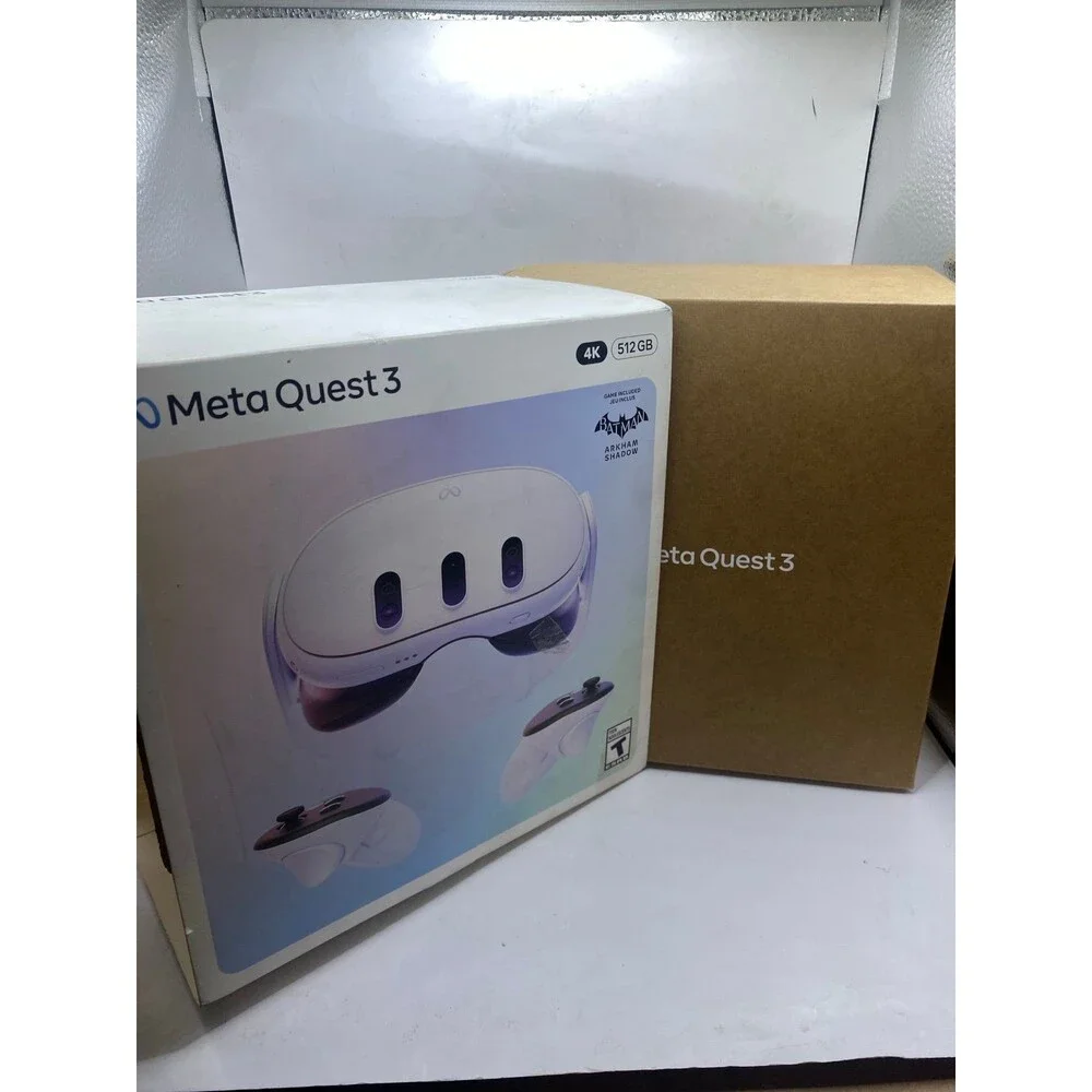 Meta Quest 3 512GB 4K Standalone All-in-One VR Headset GREAT CONDITION! In box